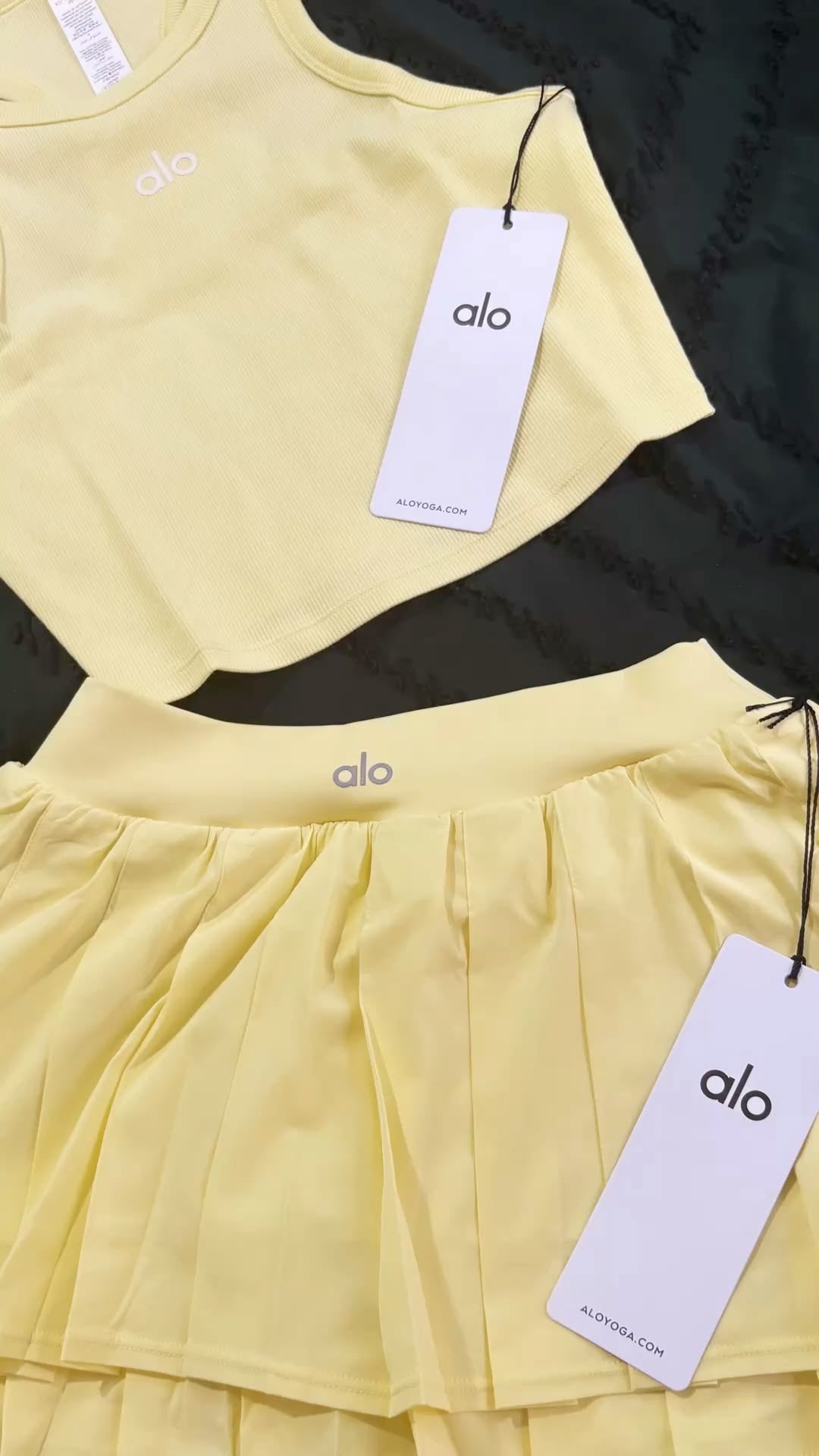 Alo skirt set
